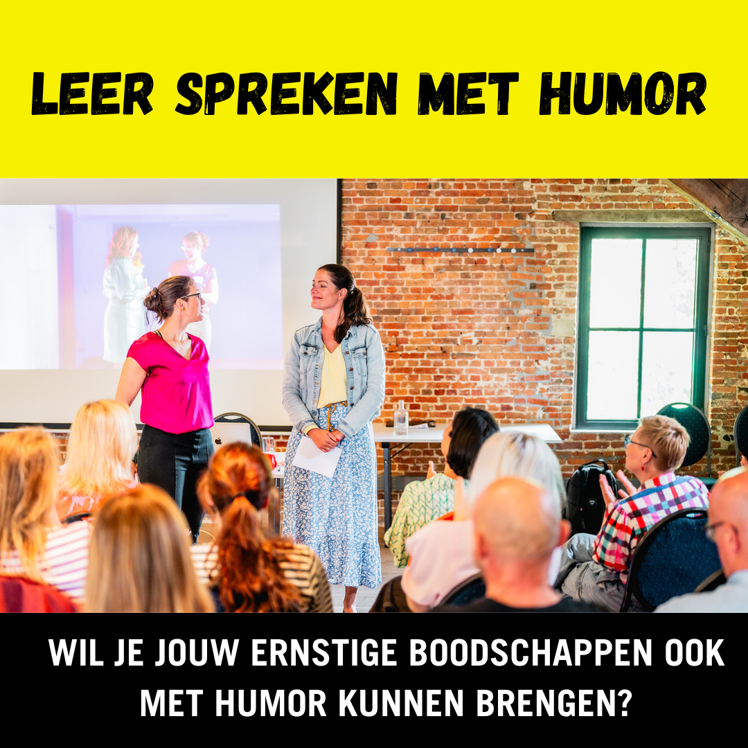 Leer spreken met humor